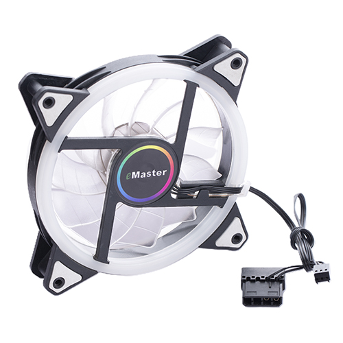 FAN CASE EMASTER LED VIỀN KÉP MIX 7 COLOR FAN CASE EMASTER LED VIỀN KÉP MIX 7 COLOR